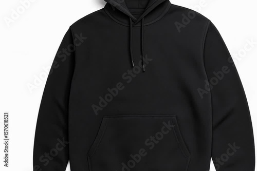 black jacket isolated on white background