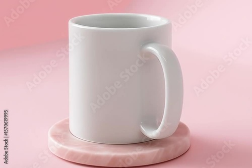 white cup isolated