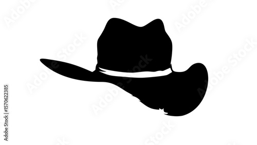 Cowboy Hat Silhouette 