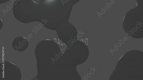 Abstract  grey gradient on smooth dynamic futuristic fluid motion wallpaper background. Ideal for modern presentations, UI design,liquid digital UX background etc., 
