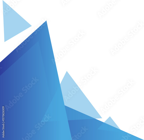 Free Download Modern Triangle Corner - GFXLoad