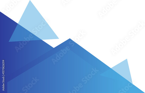 Free Download Modern Triangle Corner - GFXLoad