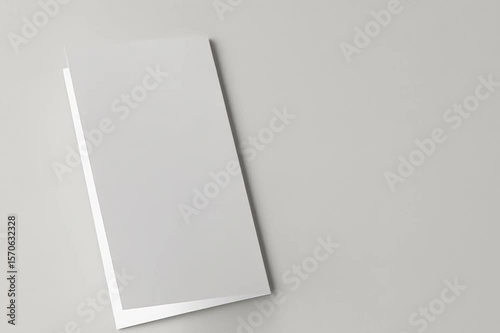 white paper on white wall