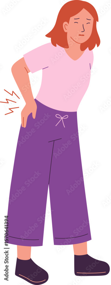 Woman in Pain Backache
Woman in Pain Backache