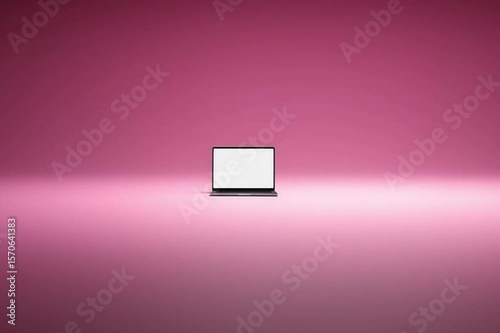 abstract background with blank screen