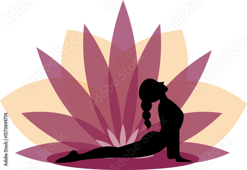 Yoga Poses Woman With Transparant Background Lotus