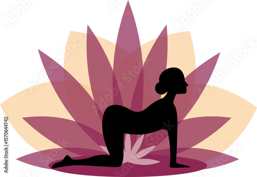 Yoga Poses Woman With Transparant Background Lotus