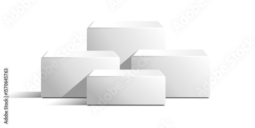 cube block podium stage pedestal and platform vector, a minimalist display element. Ideal for product showcases, presentations, awards, exhibitions, and modern design.