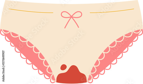 Period Underwear Menstruation Element

