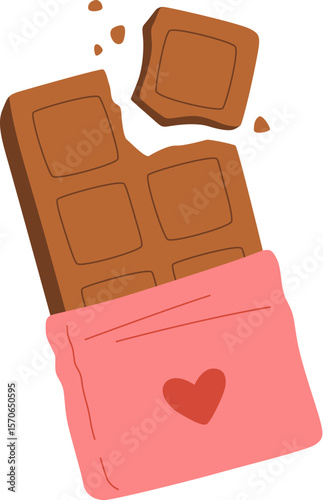 Chocolate Period Menstruation Element

