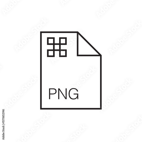 png file extension icon outline editable stroke eps 