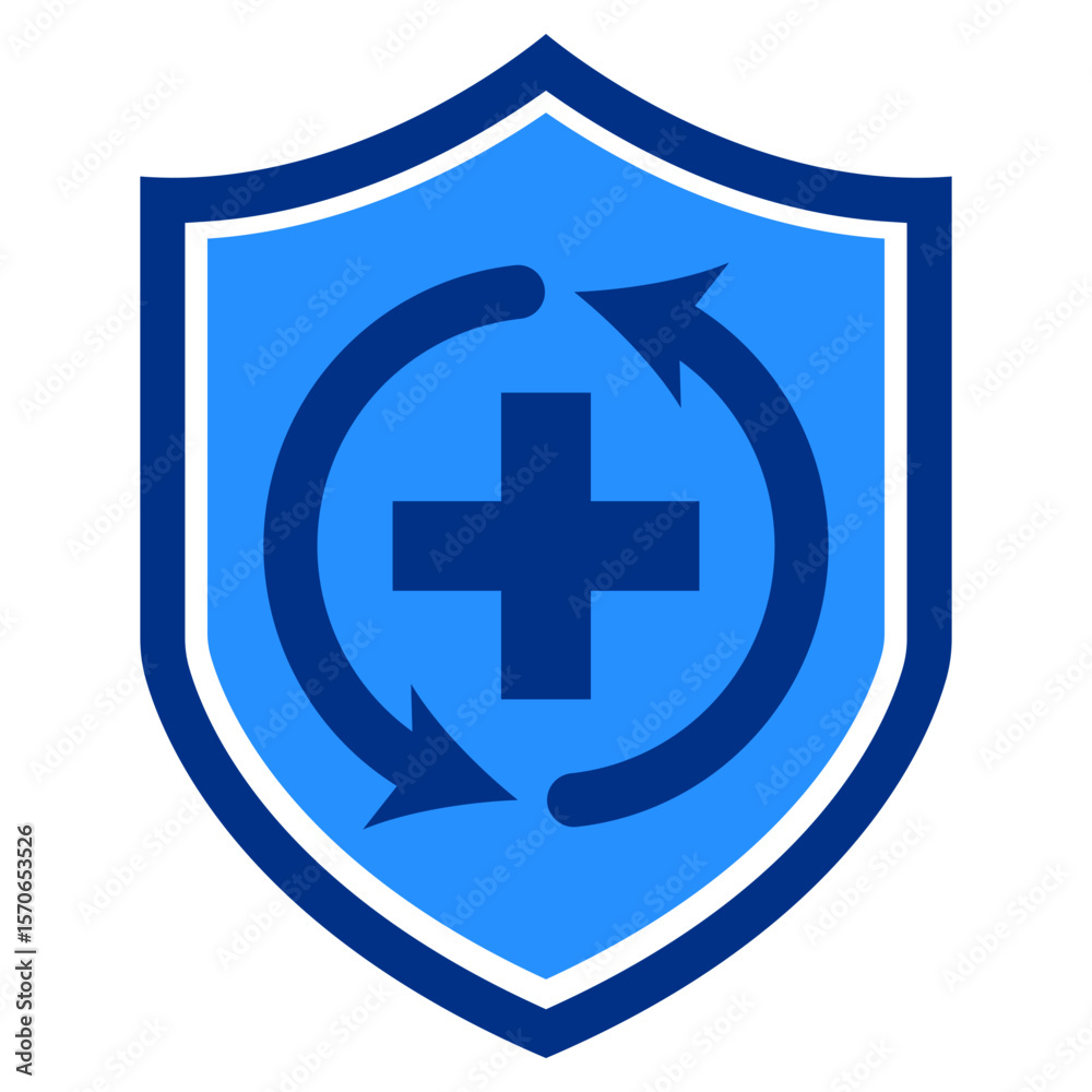 Fototapeta premium Healthy Insurance Icon