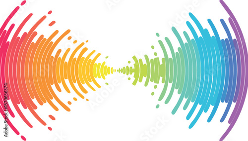 Sound wave. Radial music equalizer pattern. Circle spectrum graphic. Round abstract graphic beat. Frequency voice effect.beat, burst, effect, explosion, graph, graphic, music, ray, ripple, round, 