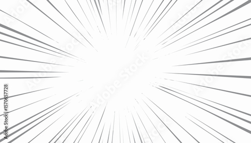 Comic speed lines background with radial burst effect. Cartoon anime action rays motion. Perspective zoom explosion with splashes. Vector,flash, hero, speed, superhero, motion, abstract, cartoon,