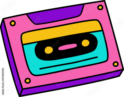 Cassette retro element

