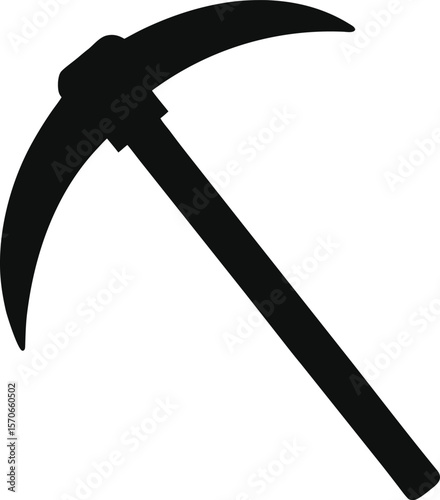 Pickaxe icon  vector