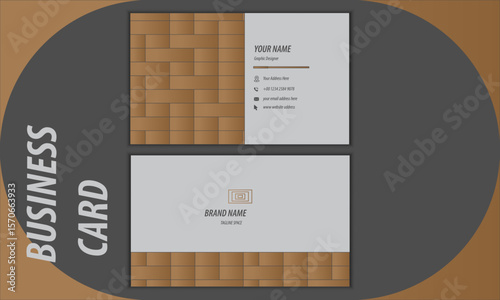Creative Personal Branding Card, Modern & Clean Layout 