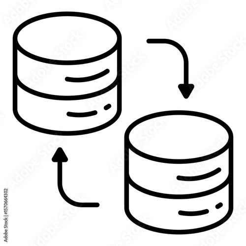 A unique design of database exchange