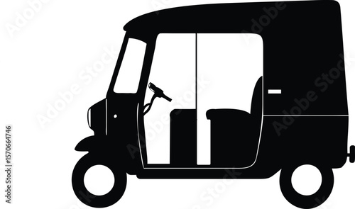 Vector Illustration of CNG Vehicle or Compressed Natural Gas Related Design