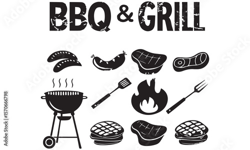 BBQ Element Vector
