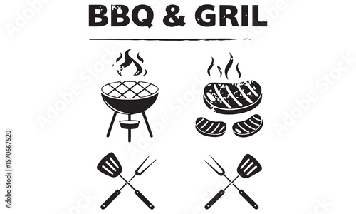 BBQ Element Vector