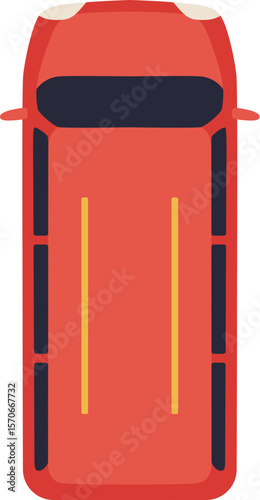 Car top view

