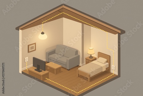 Cozy Apartment Interior Design A Simple and Comfortable Living Space