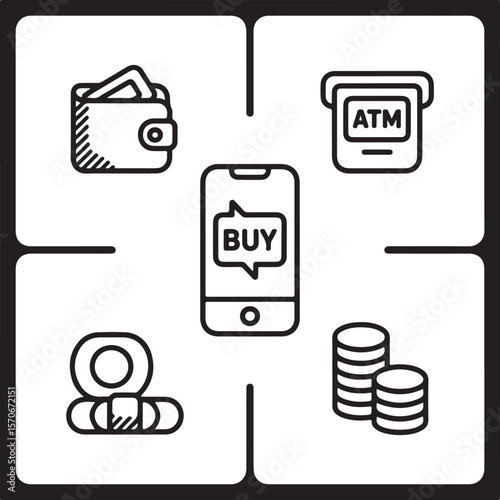 Mobile Payment System Secure Online Transactions, Digital Wallet, ATM Access, and More