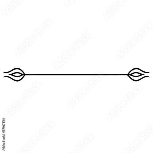 watercolor borders and dividers on white background