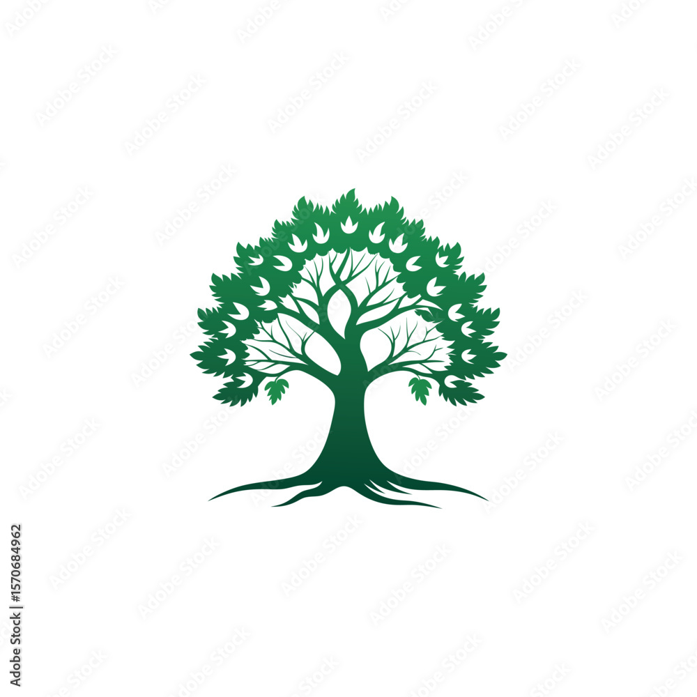 Fototapeta premium Tree Logo