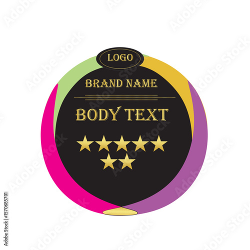 Creative Business Logo | Editable Vector for Print & Digital Use