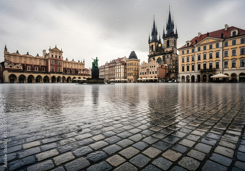 Obraz premium charles bridge in prague