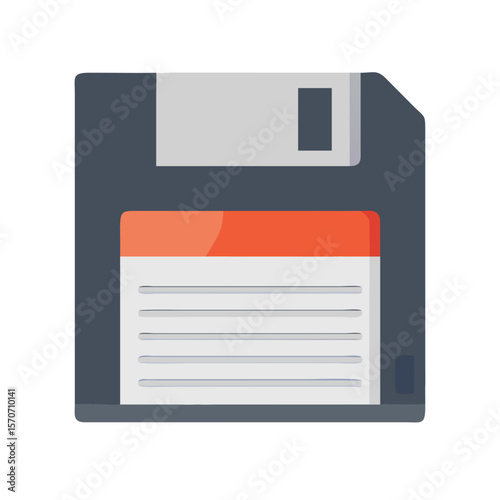 floppy disk isolated on white