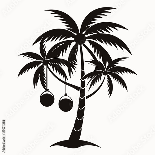 palm tree vector illustration