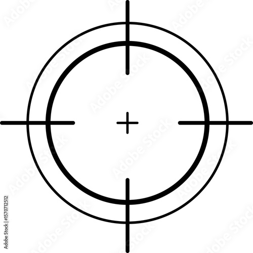 Gun Crosshair Icon