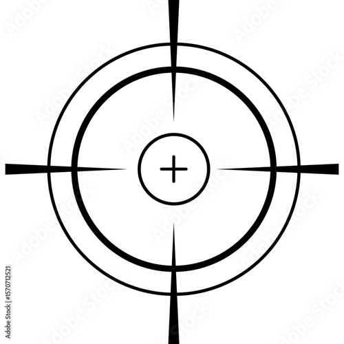 Gun Crosshair Icon