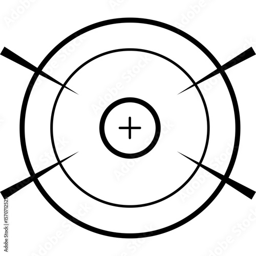 Gun Crosshair Icon