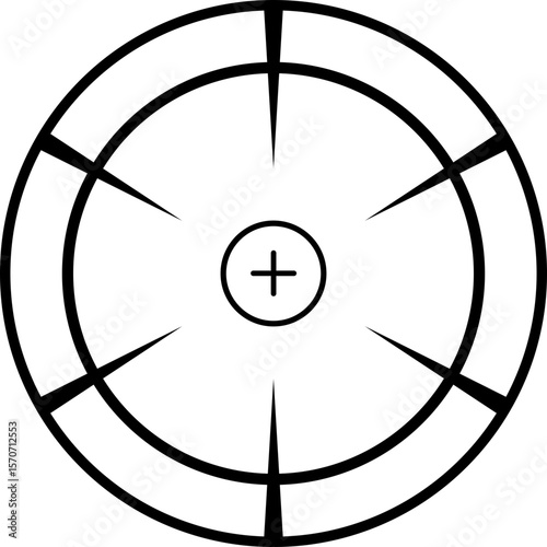 Gun Crosshair Icon