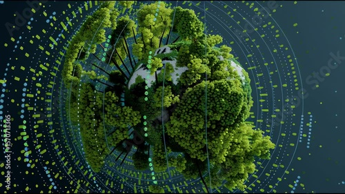 Generative AI Visual Representation of Environment with Greenery
