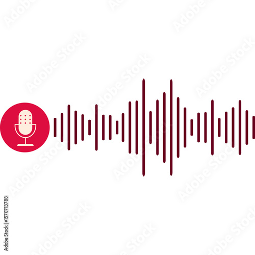 Podcast Sound Audio Wave