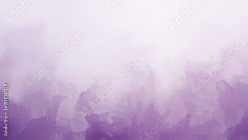 Soft purple watercolor wash background abstract