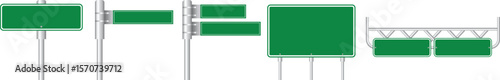 Wall Street sign. Sign Street Set Isolated on transparent background.