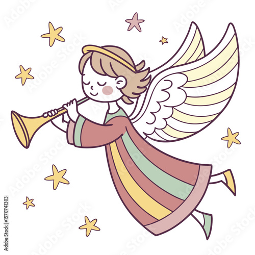 angel with a heart