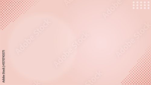 pink geometric abstract background with dots