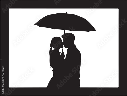 Romantic Couple Silhouette Laser Cut Bundle

