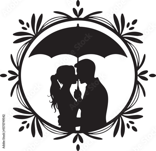Romantic Couple Silhouette Laser Cut Bundle
