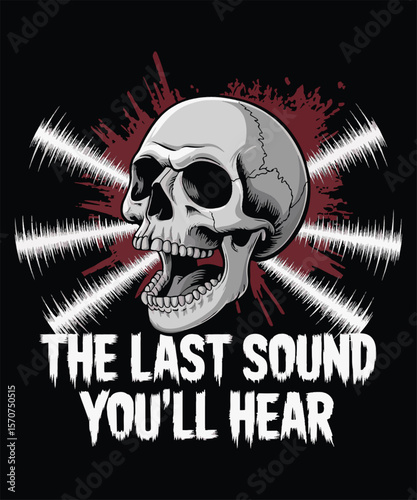 Death Rattle Graphic Design