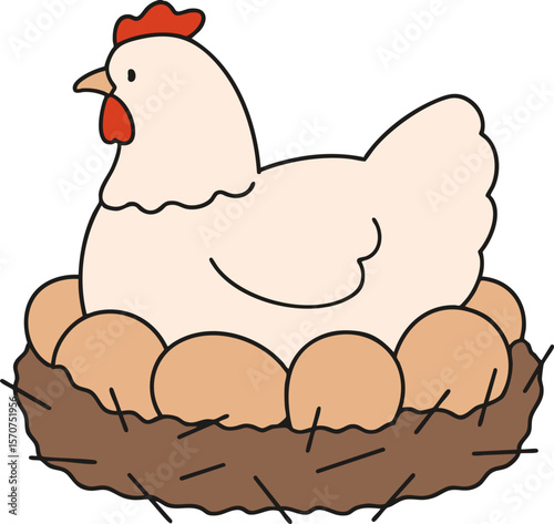 chicken and egg