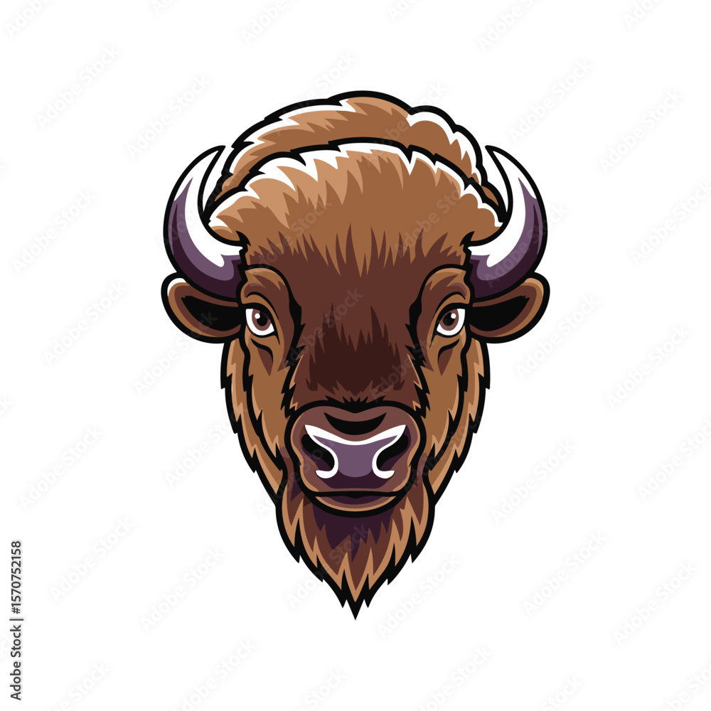 Fototapeta premium Buffalo head