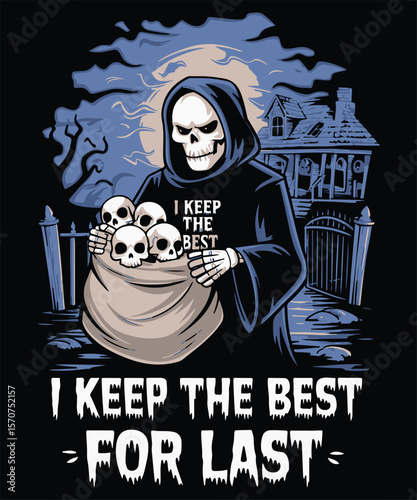 Skull Collector Graphic Design
